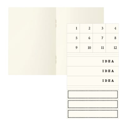 A7 輕量筆記本 3冊組 (空白)3