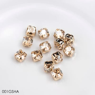 施華洛1088-4mm金底/金底爪鑽22