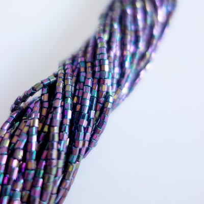 特價-捷克珠2mm米珠／角珠 1串50cm11