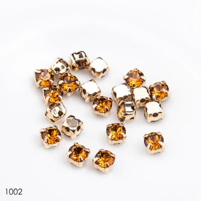 施華洛1088-4mm金底/金底爪鑽19