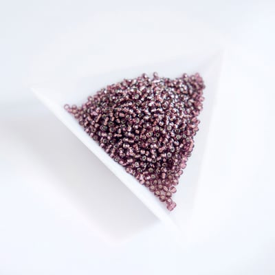 MBG-2MM-SILVER LINED灌銀米珠25