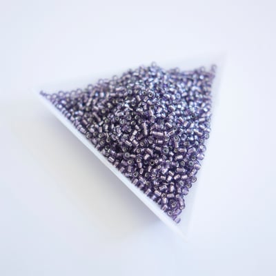 MBG-2MM-SILVER LINED灌銀米珠7