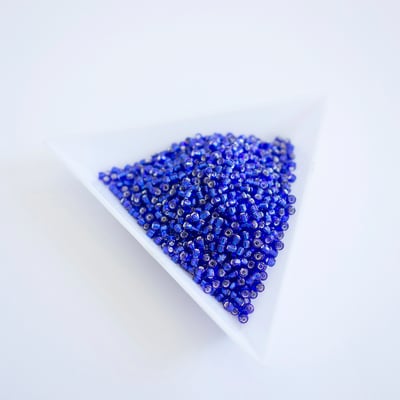 MBG-2MM-SILVER LINED灌銀米珠10