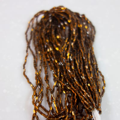 BUGLE BEADS 1" FACETTED WITH SQUARE HOLE1
