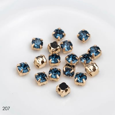 施華洛1088-4mm金底/金底爪鑽5