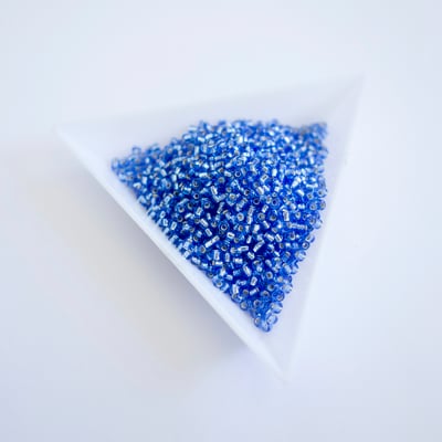 MBG-2MM-SILVER LINED灌銀米珠9
