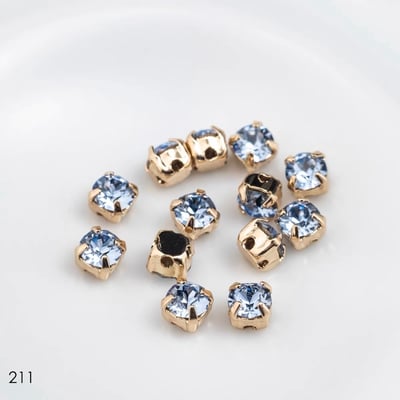 施華洛1088-4mm金底/金底爪鑽8