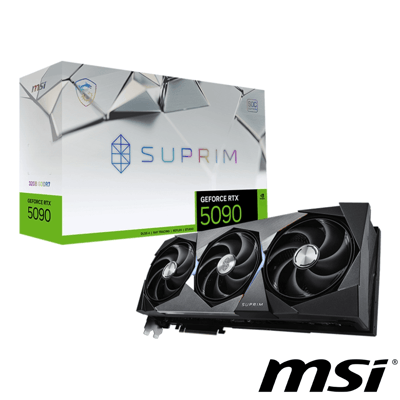 MSI 微星 GeForce RTX 5090 32G SUPRIM SOC 顯示卡1