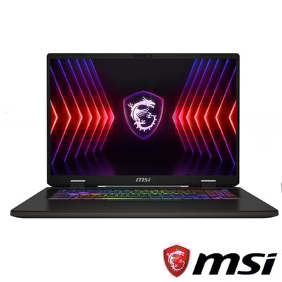 MSI 微星Sword 17 HX 17吋 電競筆電黑色1