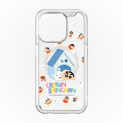 卡娜赫拉的小動物 蠟筆小新 別搶我家 星空 x imos 磁吸殼 膜料包膜獨家款iPhone 16Pro Max1