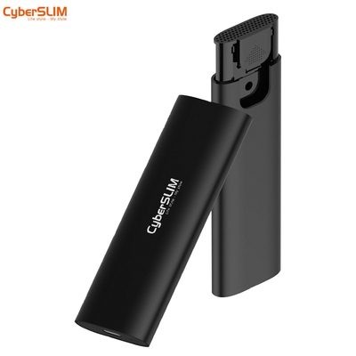 CyberSLIM M.2 SSD硬碟外接盒 支援雙協議NGFF/NVMe1