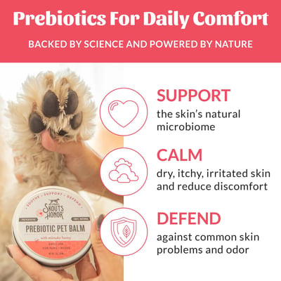 Skout's Honor Prebiotic Pet Balm 益生元修護霜（腳掌、鼻子、手肘、皺摺）5