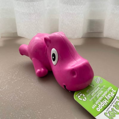 Cycle Dog Ecolast Rubber Toy 多元互動河馬玩具（藏食、啾啾、浮水、Ecolast環保材質）5