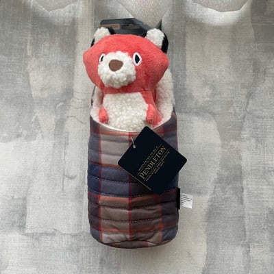 Pendleton Camp Pal 睡袋動物玩具（藏食、覓食、嗅聞、藏寶、陪伴）6