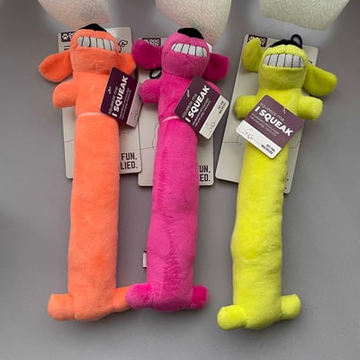 Multipet Loofa Dog 魯發啾啾玩具5