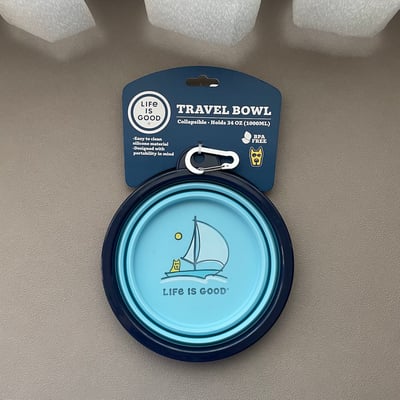Life is Good Travel Bowl 折疊外出碗3
