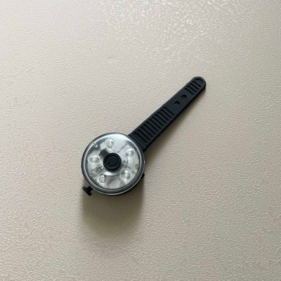 （大款）LED夜間安全燈三顆裝（IPX7防水防塵、十色亮光、Type-C充電、多用途）2