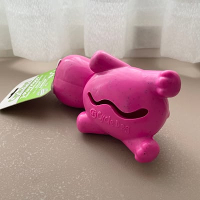 Cycle Dog Ecolast Rubber Toy 多元互動河馬玩具（藏食、啾啾、浮水、Ecolast環保材質）6