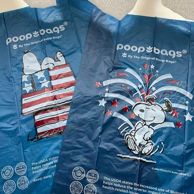 The Original Poop Bags 史努比便便袋（無香24卷）（獨立紀念日限量版）8