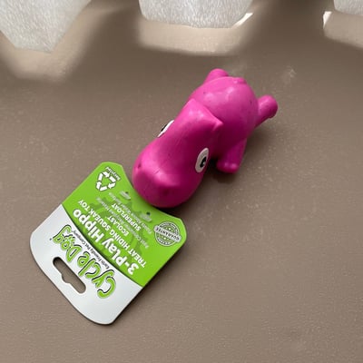 Cycle Dog Ecolast Rubber Toy 多元互動河馬玩具（藏食、啾啾、浮水、Ecolast環保材質）11