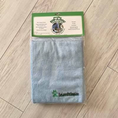 Green Pet 超細纖維吸水毛巾+手套毛巾組1