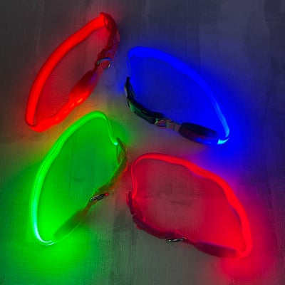 LED發光項圈（夜間警示、三段亮光、防潑水、USB充電）17