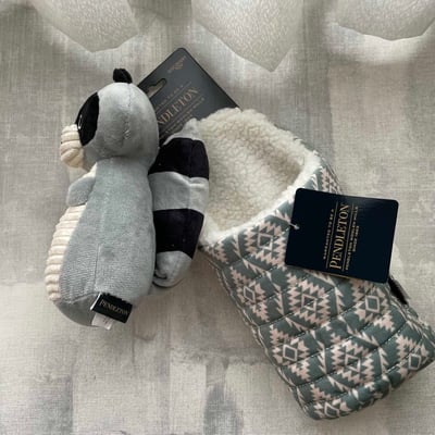 Pendleton Camp Pal 睡袋動物玩具（藏食、覓食、嗅聞、藏寶、陪伴）5