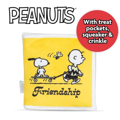 Peanuts Crinkly Book Toy 史努比漫畫玩具（藏食、嗅聞、啾啾、脆脆）7