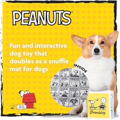 Peanuts Crinkly Book Toy 史努比漫畫玩具（藏食、嗅聞、啾啾、脆脆）8