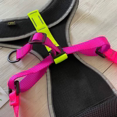 Gold Paw Featherweight Air Harness 羽量透氣胸背（防掙脫、無插扣、馬鞍伸縮）10