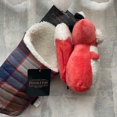 Pendleton Camp Pal 睡袋動物玩具（藏食、覓食、嗅聞、藏寶、陪伴）8