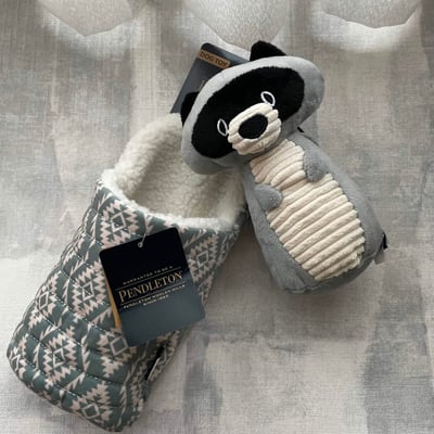 Pendleton Camp Pal 睡袋動物玩具（藏食、覓食、嗅聞、藏寶、陪伴）4