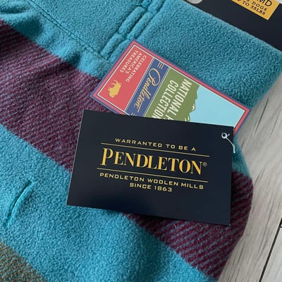 PENDLETON Cabin Stripe Pet Vest 山林小屋條紋刷毛背心8