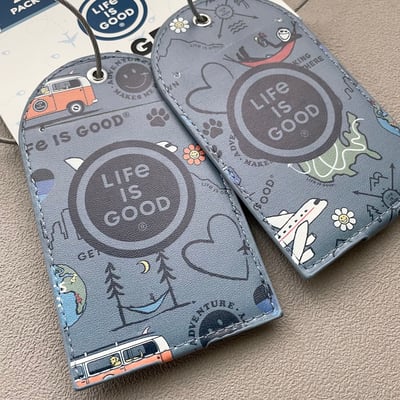 Life Is Good Travel 旅行吊牌兩件組4