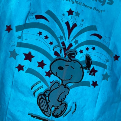 The Original Poop Bags 史努比便便袋（無香24卷）（獨立紀念日限量版）9