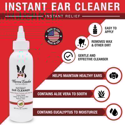 Warren London Instant Ear Cleaner 蘆薈尤加利清耳液，4oz.2