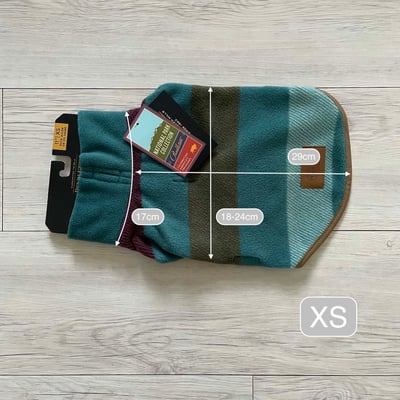 PENDLETON Cabin Stripe Pet Vest 山林小屋條紋刷毛背心9