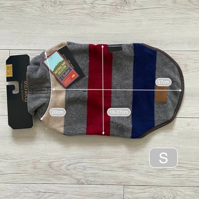 PENDLETON Cabin Stripe Pet Vest 山林小屋條紋刷毛背心10