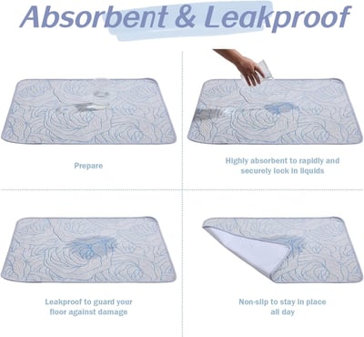 Qeils Washable Pee Pads 可機洗尿布墊/保潔墊/吸水墊4