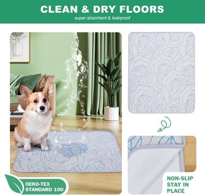 Qeils Washable Pee Pads 可機洗尿布墊/保潔墊/吸水墊9