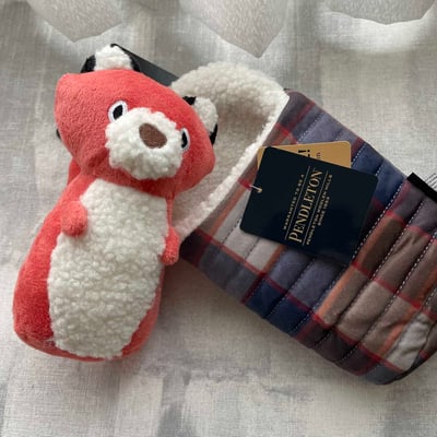 Pendleton Camp Pal 睡袋動物玩具（藏食、覓食、嗅聞、藏寶、陪伴）7