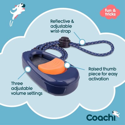 Coachi Multi-Clicker 正向訓練響片（三段式可調節音量）3