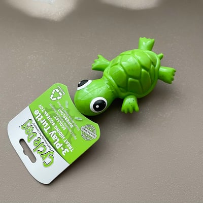Cycle Dog Ecolast Rubber Toy 多元互動烏龜玩具（藏食、浮水、Ecolast環保材質）1