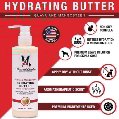 Warren London Hydrating Butter 免沖洗護毛霜，8oz.4