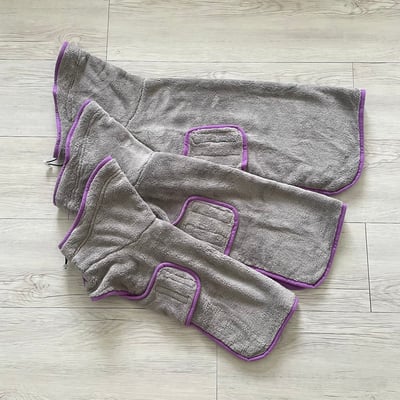 MIGOHI After Bath Robe 厚磅抓絨浴袍1