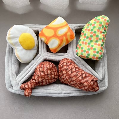 Firsco 雞腿便當玩具（藏食、嗅聞、覓食、啾啾、脆脆）5