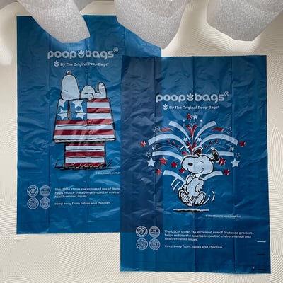 The Original Poop Bags 史努比便便袋（無香24卷）（獨立紀念日限量版）7