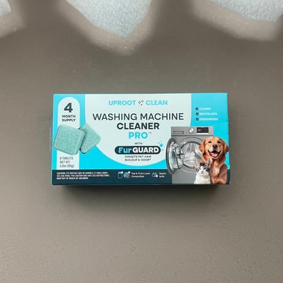 Uproot Clean Washing Machine Cleaner Pro 洗衣槽清潔錠（寵物家庭專用）1