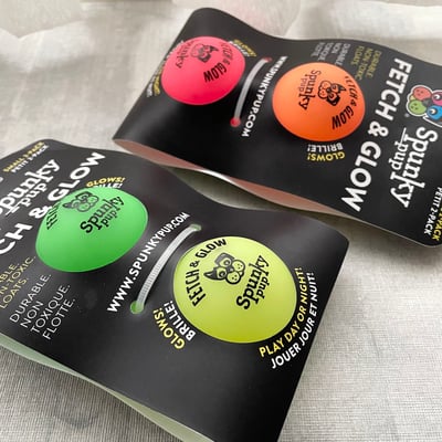 Spunky Pup Fetch & Glow Ball 螢光球（拾回、拋接、浮水）9