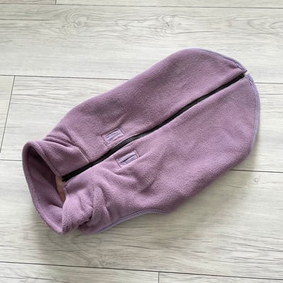 Gooby 雙層雙色拉鍊刷毛背心3